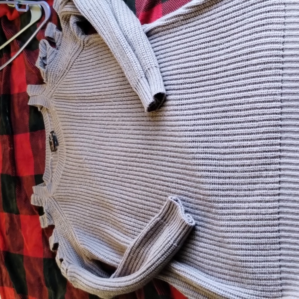 Women's Grayish Mauve Sweater